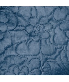 Narzuta welwetowa Ariel 4 230x260 niebieska