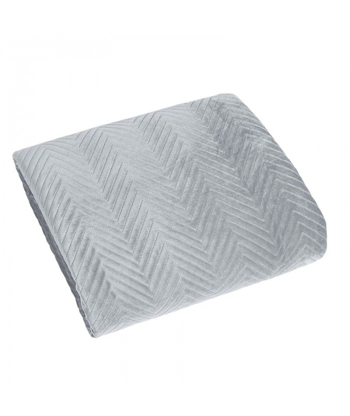 Narzuta velvet Sofia 170x210 srebrna Eurofirany Narzuta velvet Sofia 170x210 srebrna