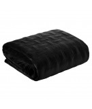 Narzuta velvet Ria 3 170x210 czarna
