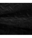 Narzuta velvet Ria 3 170x210 czarna