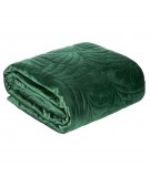 Narzuta velvet Ria 4 220x240 ciemnozielona