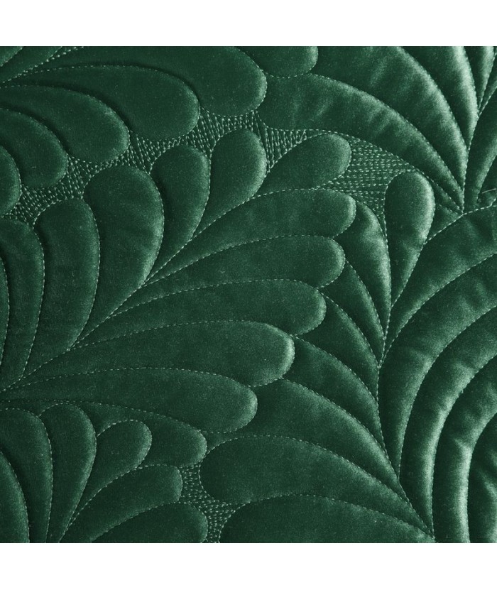 Narzuta velvet Ria 4 220x240 ciemnozielona