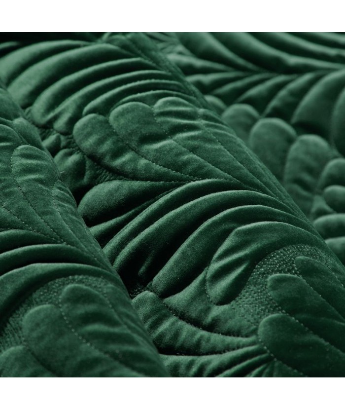 Narzuta velvet Ria 4 220x240 ciemnozielona
