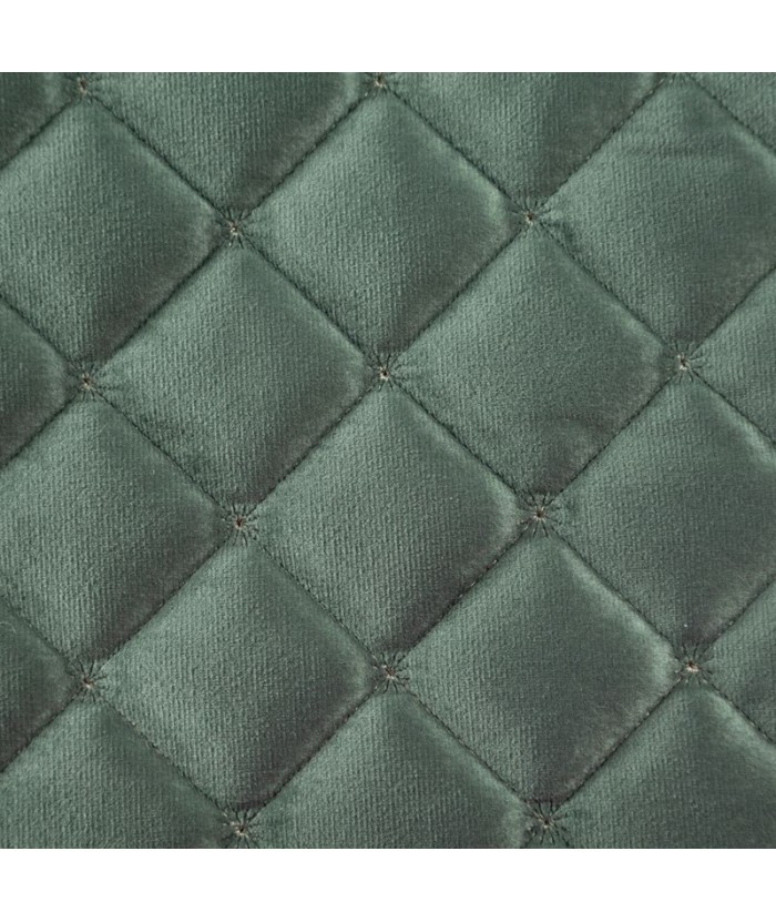 Narzuta velvet Ria 1 170x210 ciemnomiętowa Eurofirany Narzuta velvet Ria 1 170x210 ciemnomiętowa