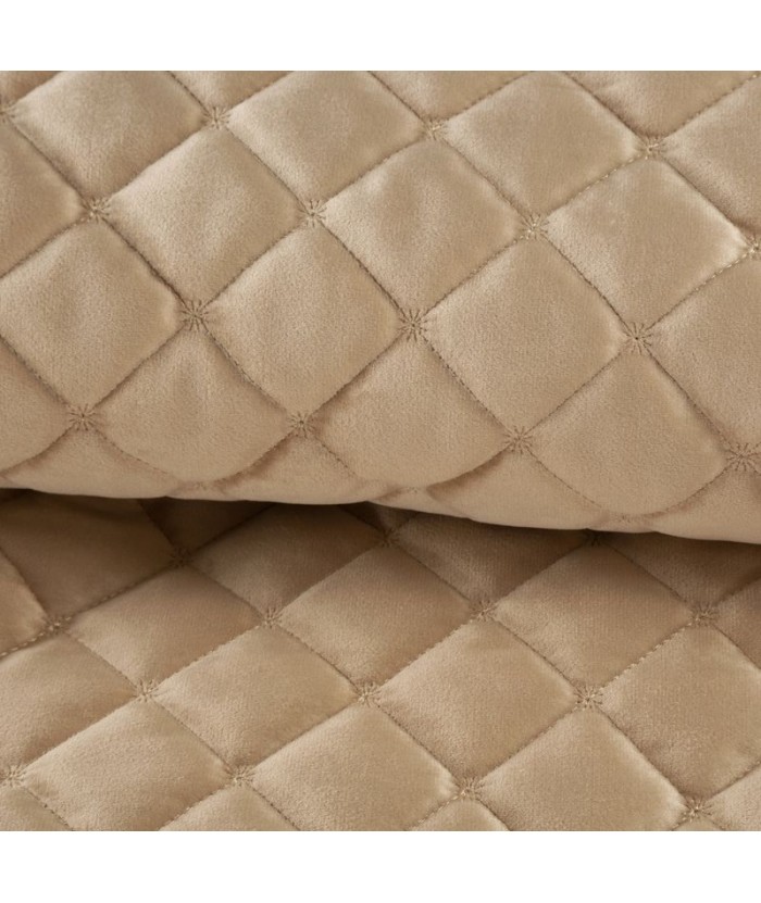 Narzuta velvet Ria 1 220x240 beżowa