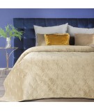 Narzuta velvet Ria 2 220x240 beżowa
