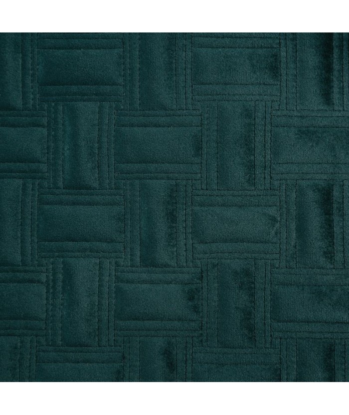Narzuta velvet Ria 3 170x210 ciemnoturkusowa