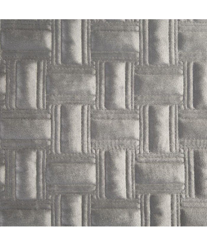 Narzuta velvet Ria 3 170x210 srebrna Eurofirany Narzuta velvet Ria 3 170x210 srebrna