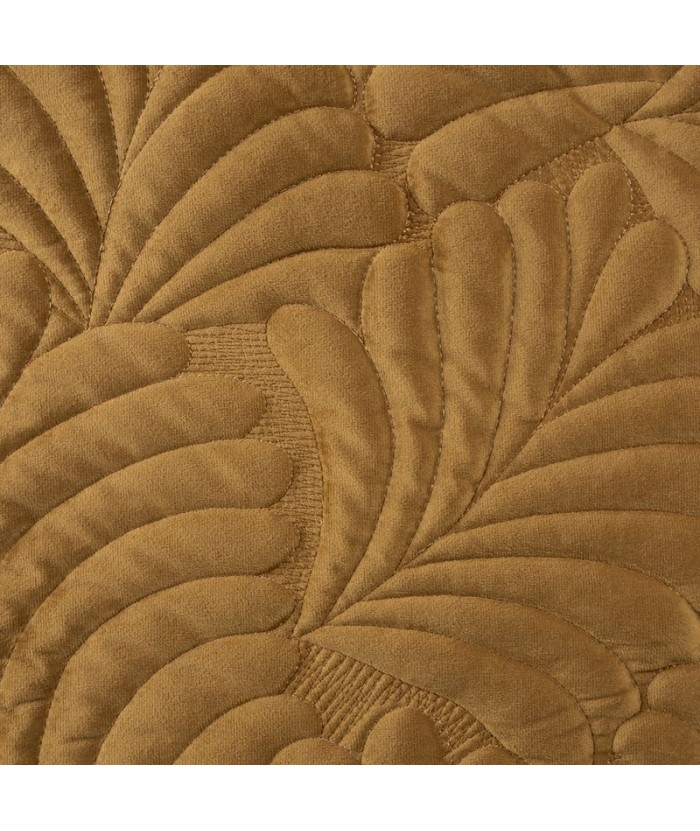Narzuta velvet Ria 4 220x240 miodowa Eurofirany Narzuta velvet Ria 4 220x240 miodowa