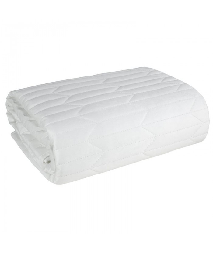 Narzuta velvet Sofia 1 230x260 biała Eurofirany Narzuta velvet Sofia 1 230x260 biała