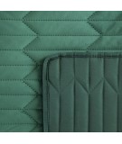 Narzuta velvet Sofia 1 230x260 ciemnozielona