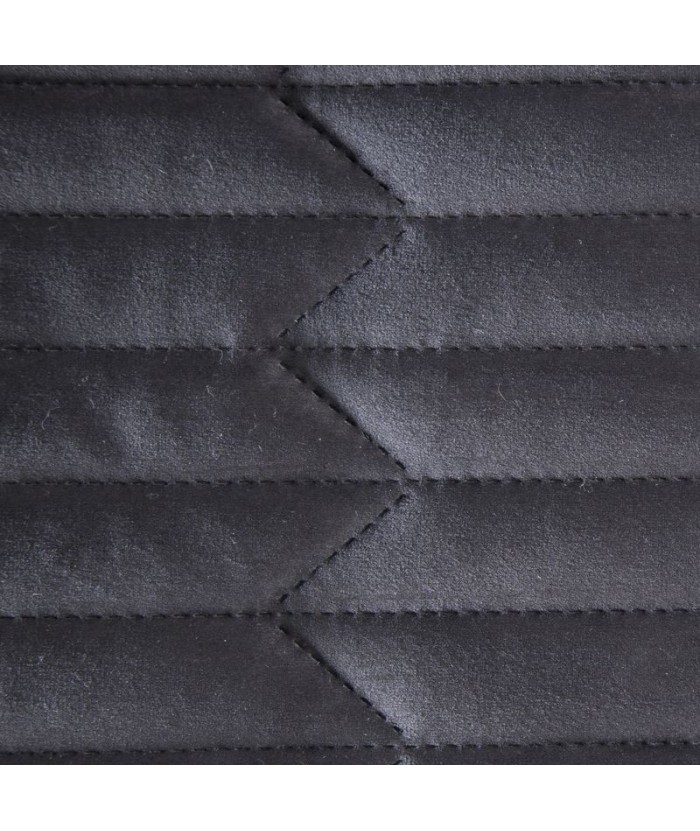 Narzuta velvet Sofia 1 230x260 czarna Eurofirany Narzuta velvet Sofia 1 230x260 czarna