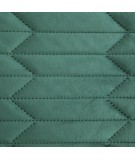 Narzuta velvet Sofia 1 170x210 ciemnozielona