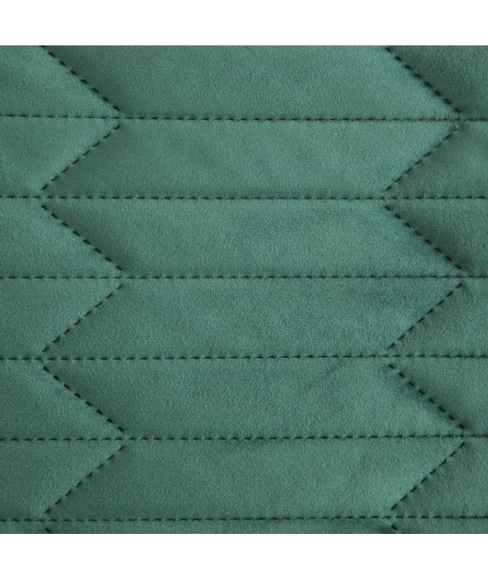 Narzuta velvet Sofia 1 170x210 ciemnozielona Eurofirany Narzuta velvet Sofia 1 170x210 ciemnozielona
