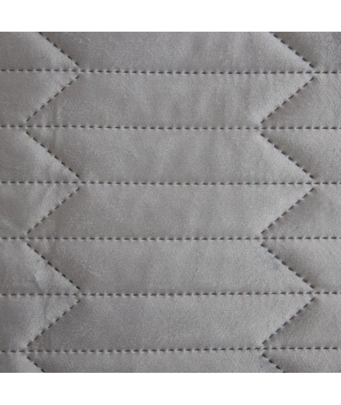 Narzuta velvet Sofia 1 170x210 srebrna Eurofirany Narzuta velvet Sofia 1 170x210 srebrna