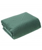 Narzuta velvet Sofia 2 170x210 ciemnozielona