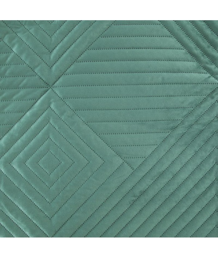 Narzuta velvet Sofia 2 170x210 ciemnozielona