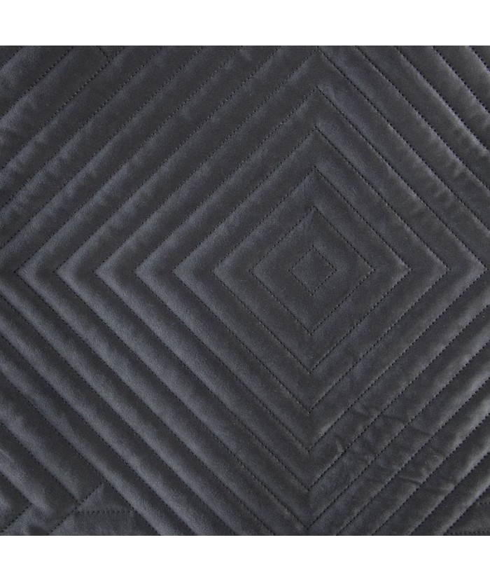Narzuta velvet Sofia 2 170x210 czarna