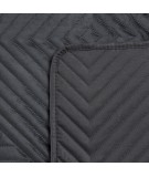 Narzuta velvet Sofia 2 220x240 czarna