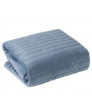 Narzuta velvet Sofia 1 230x260 niebieska