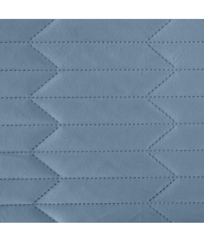 Narzuta velvet Sofia 1 230x260 niebieska Eurofirany Narzuta velvet Sofia 1 230x260 niebieska