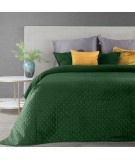 Narzuta velvet Dimon 230x260 ciemnozielona