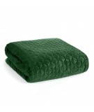Narzuta velvet Dimon 230x260 ciemnozielona