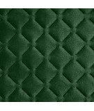 Narzuta velvet Dimon 230x260 ciemnozielona