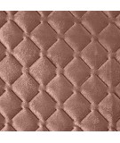 Narzuta velvet Dimon 230x260 pudrowa