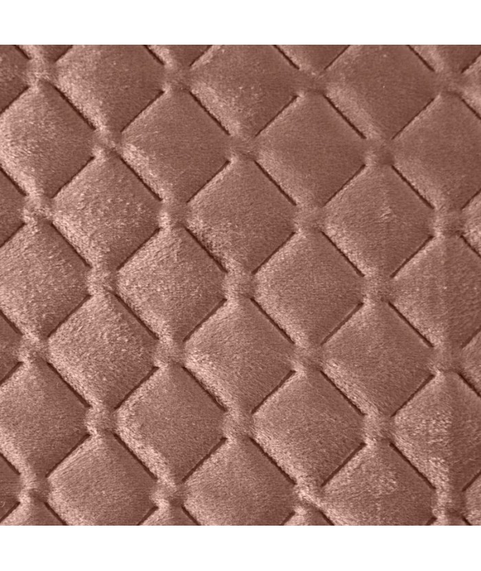 Narzuta velvet Dimon 230x260 pudrowa Eurofirany Narzuta velvet Dimon 230x260 pudrowa