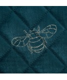 Narzuta velvet Stela 1 170x210 ciemnoturkusowa