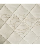 Narzuta velvet Stela 1 170x210 kremowa