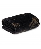 Narzuta velvet Lori 170x210 czarna