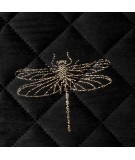 Narzuta velvet Lori 170x210 czarna