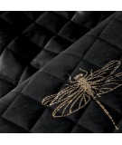 Narzuta velvet Lori 170x210 czarna