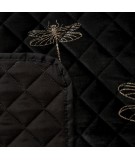 Narzuta velvet Lori 170x210 czarna