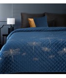 Narzuta velvet Lori 170x210 granatowa