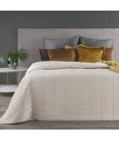 Narzuta velvet Sofia 1 200x220 kremowa