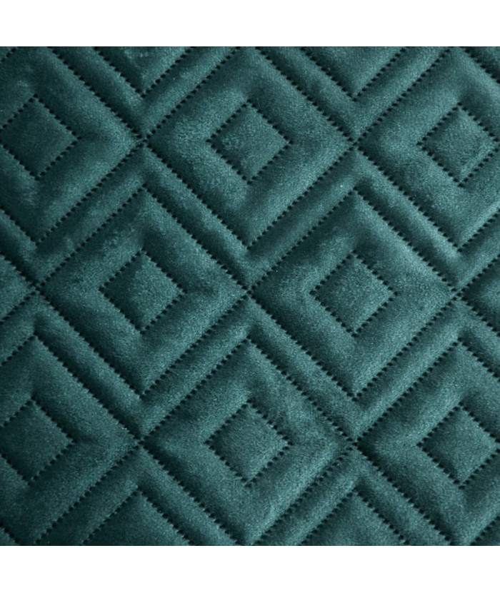 Narzuta velvet Ariel 3 220x240 ciemnoturkusowa Eurofirany Narzuta velvet Ariel 3 220x240 ciemnoturkusowa