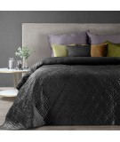 Narzuta velvet Ariel 3 220x240 czarna