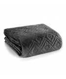 Narzuta velvet Ariel 3 220x240 czarna