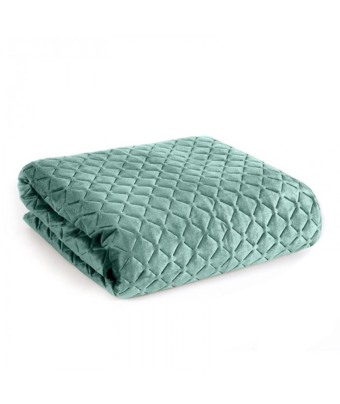 Narzuta velvet Dimon 220x240 miętowa Eurofirany Narzuta velvet Dimon 220x240 miętowa