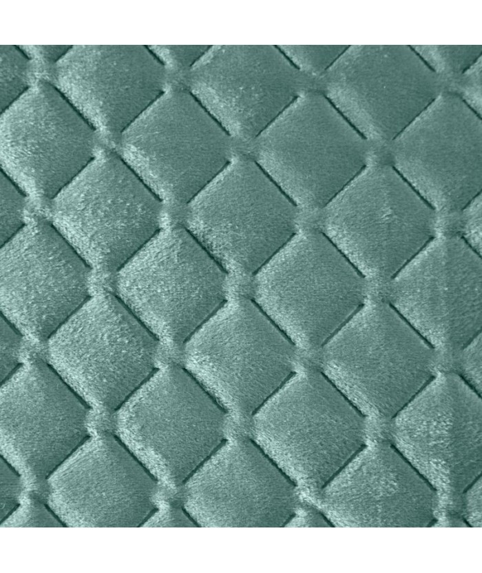 Narzuta velvet Dimon 220x240 miętowa Eurofirany Narzuta velvet Dimon 220x240 miętowa