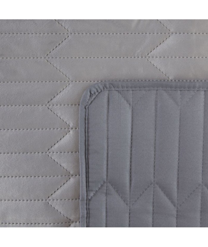 Narzuta velvet Sofia 1 220x240 srebrna Eurofirany Narzuta velvet Sofia 1 220x240 srebrna