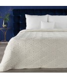 Narzuta velvet Deniz 220x240 kremowa/złota