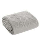 Narzuta mikrofibra Alara 2 220x240 srebrna