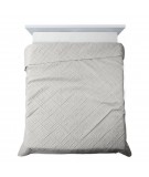 Narzuta mikrofibra Alara 2 220x240 srebrna