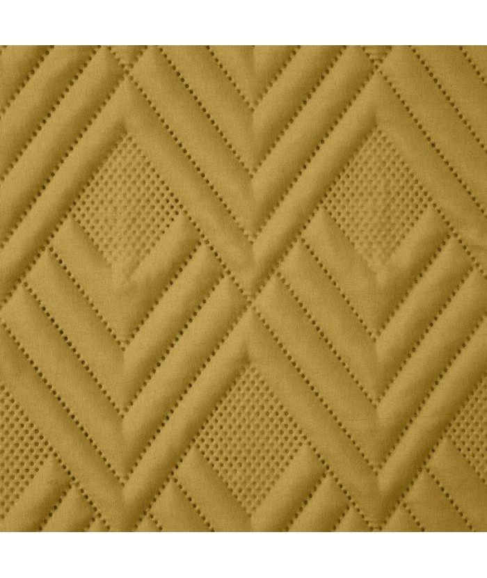 Narzuta mikrofibra Alara 1 170x210 musztardowa Eurofirany Narzuta mikrofibra Alara 1 170x210 musztardowa