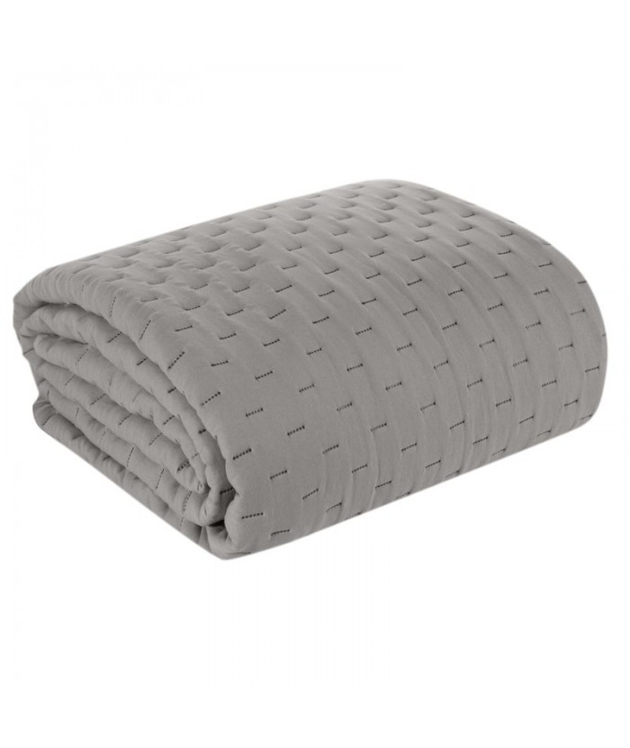 Narzuta mikrofibra Libi 2 220x240 srebrna Eurofirany Narzuta mikrofibra Libi 2 220x240 srebrna