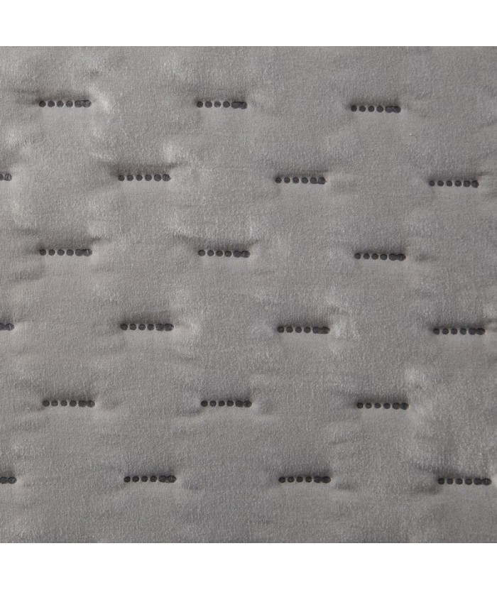 Narzuta mikrofibra Libi 2 220x240 srebrna Eurofirany Narzuta mikrofibra Libi 2 220x240 srebrna